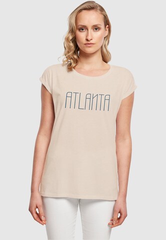 T-shirt 'Atlanta' Merchcode en beige : devant