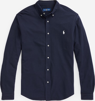 Camicia di Polo Ralph Lauren Big & Tall in blu: frontale