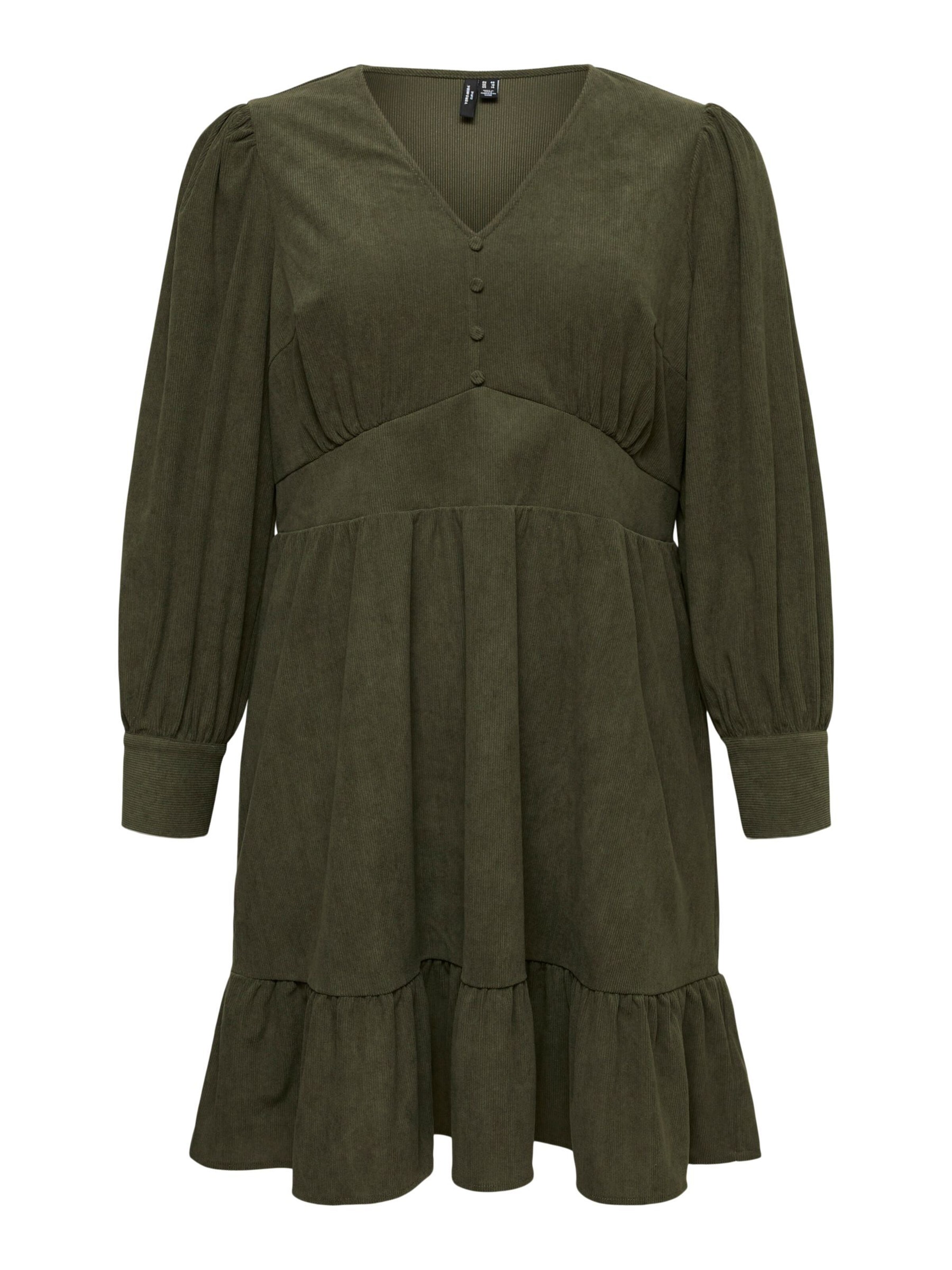 Vero Moda Curve Dress 'CELLY ' in Green: front