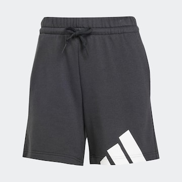 ADIDAS SPORTSWEARregular Sportske hlače 'Essentials' - crna boja: prednji dio