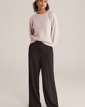 WE Fashion Sweter w kolorze różowy