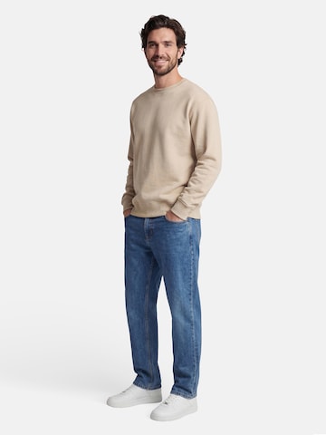 salzhaut Sweatshirt 'Floot' in Beige