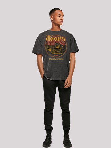 F4NT4STIC T-Shirt 'The Doors Music Live 68 Retro' in Schwarz
