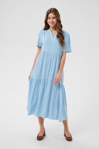 Robe 'CRTiah' Cream en bleu : devant