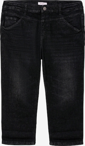 SHEEGO Jeans in Black: front