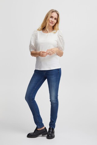 Fransa Shirt 'Mae' in Wit