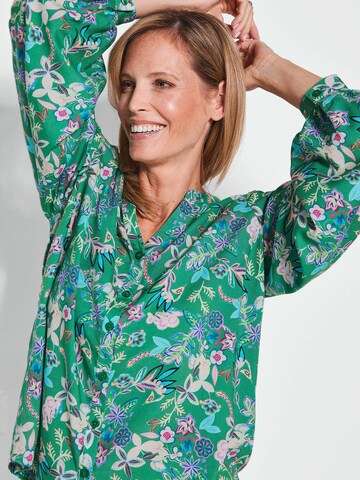 Goldner Blouse in Groen