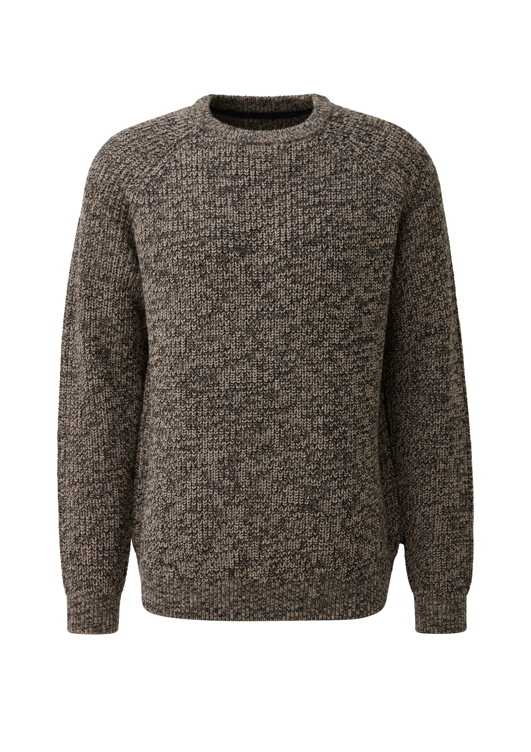Pull-over QS en marron : devant
