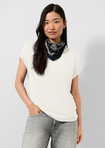 QS T-Shirt in Weiß: Vorderseite