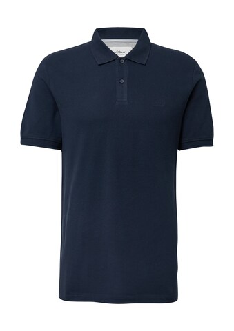 s.Oliver Poloshirt in Blau: Vorderseite