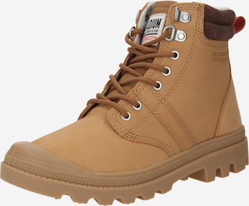 Boots 'BROUSSE SC WP+' Palladium en marron : devant