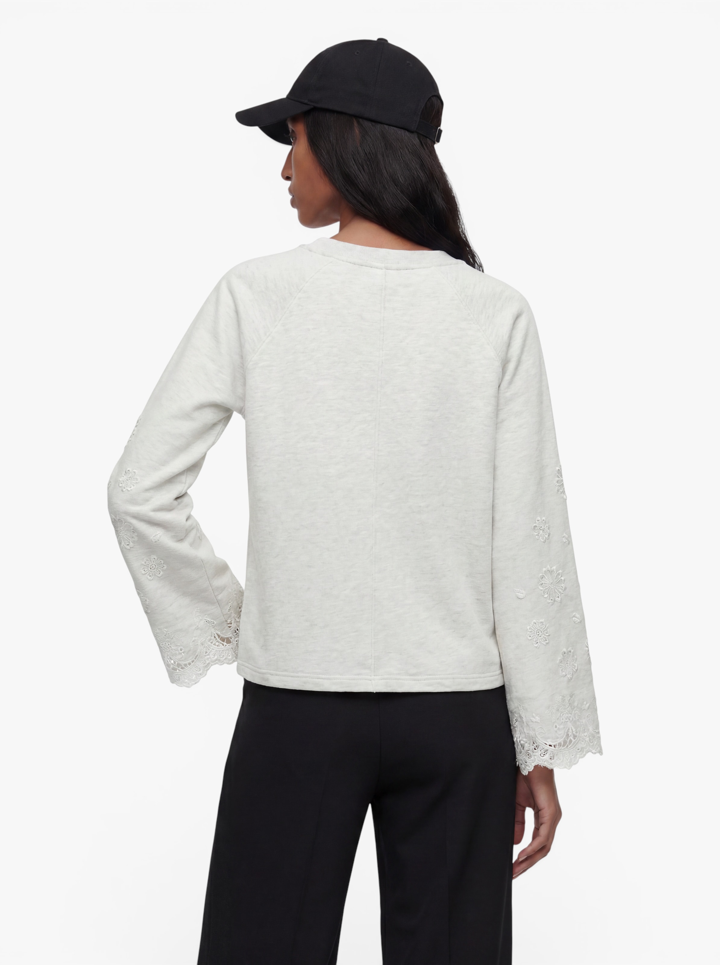 OBJECT Sweater 'OBJKIMIA' in Grey