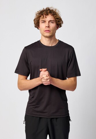 SNOCKS T-Shirt in Schwarz: predná strana