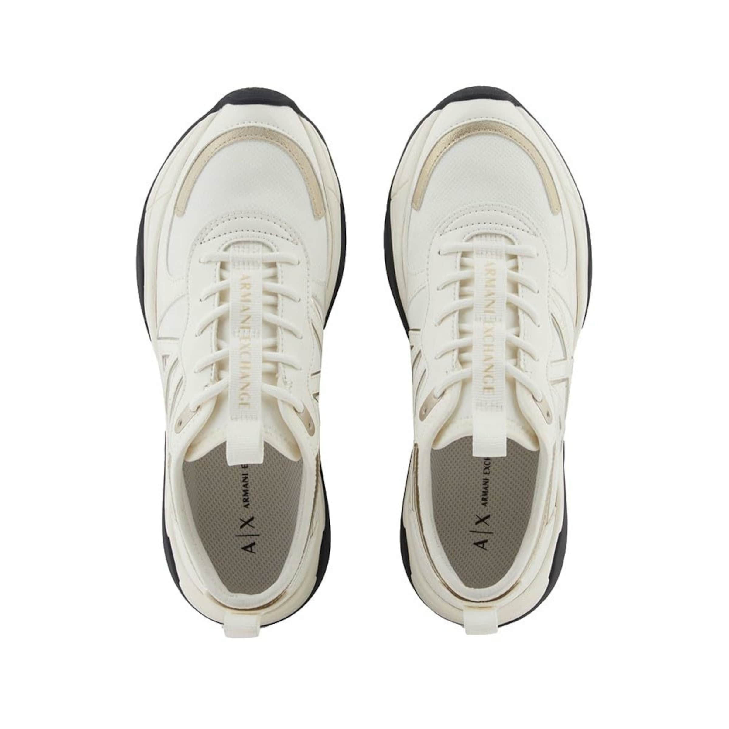 ARMANI EXCHANGE Veterschoen in Wit