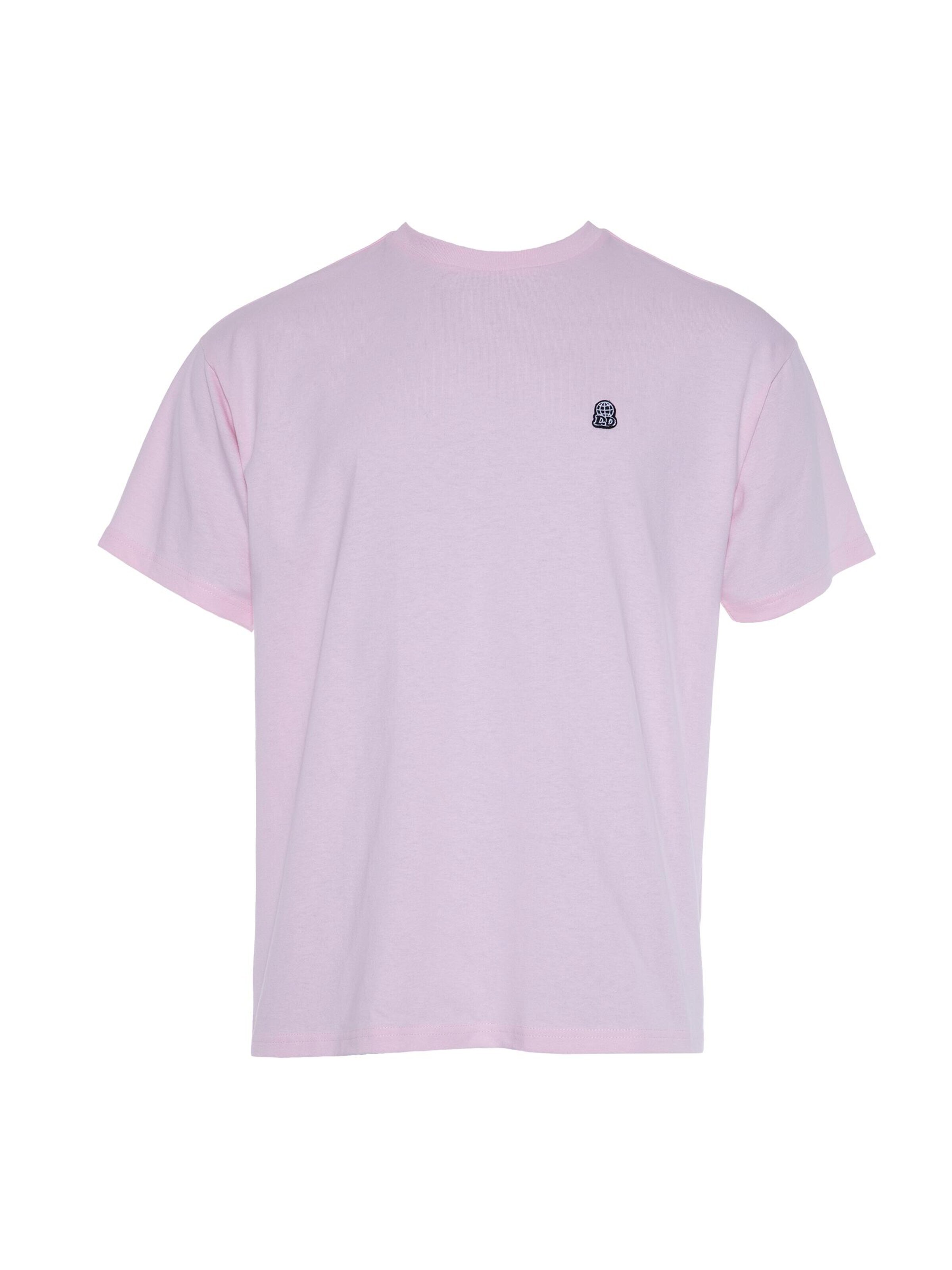 Dr. Denim Shirt 'Trooper Tee'‌ in Pink: Vorderseite