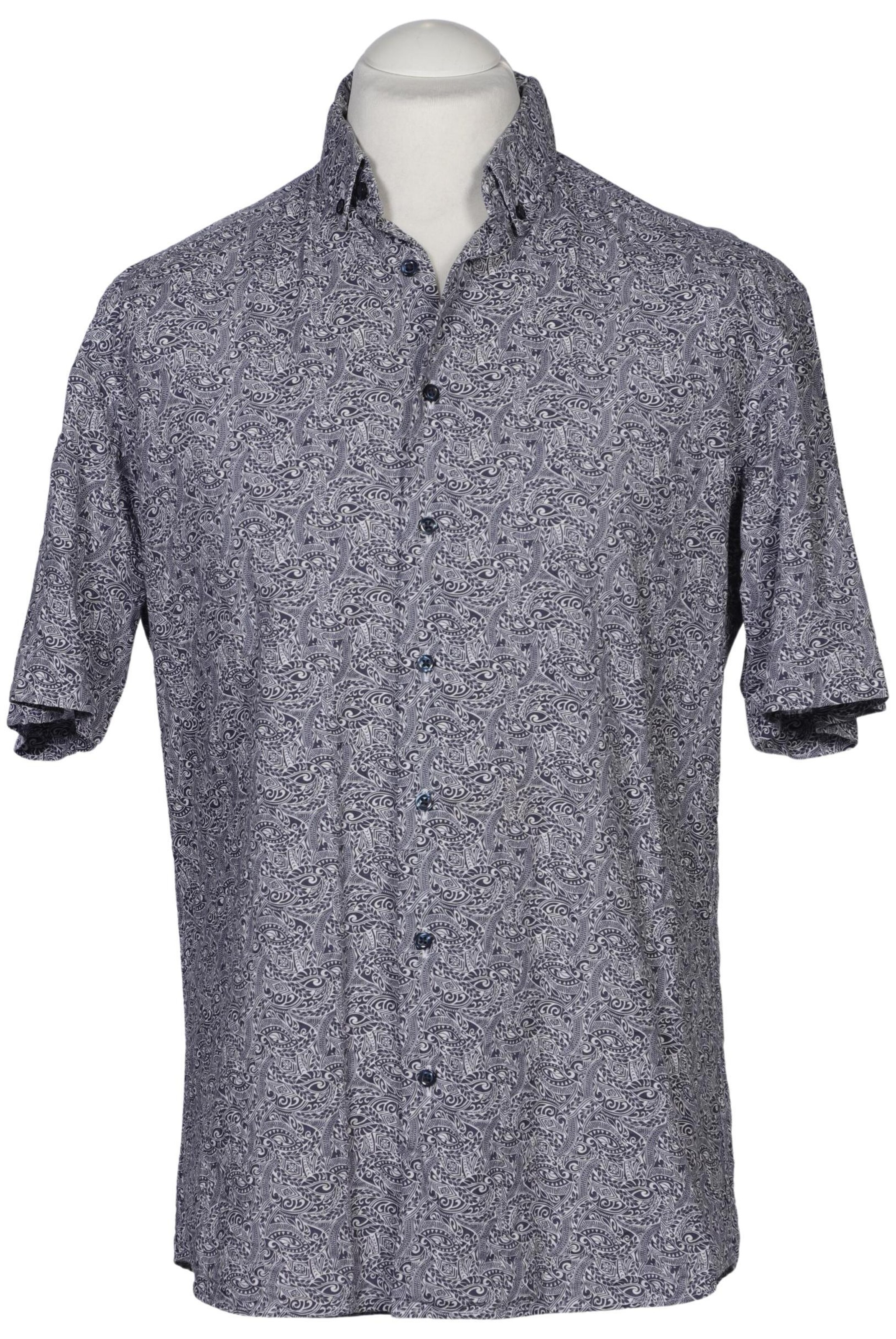 ETERNA Button Up Shirt in M in Blue: front