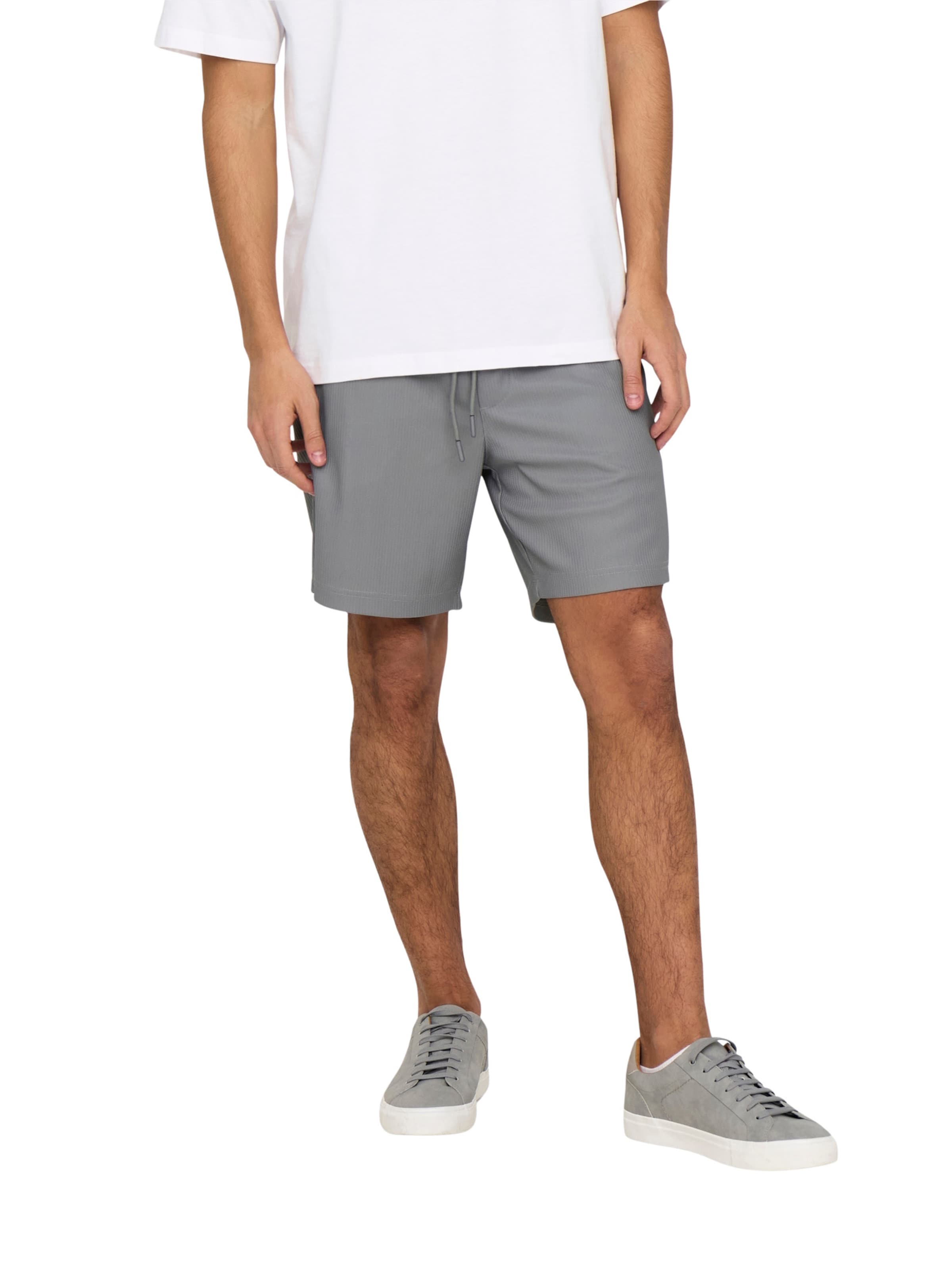 Only & Sons regular Παντελόνι 'Tel' σε γκρι: μπροστά