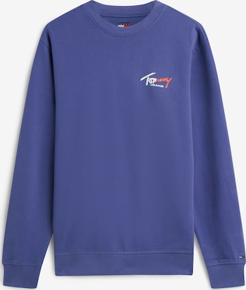 Tommy Jeans Sweatshirt i blå: forside