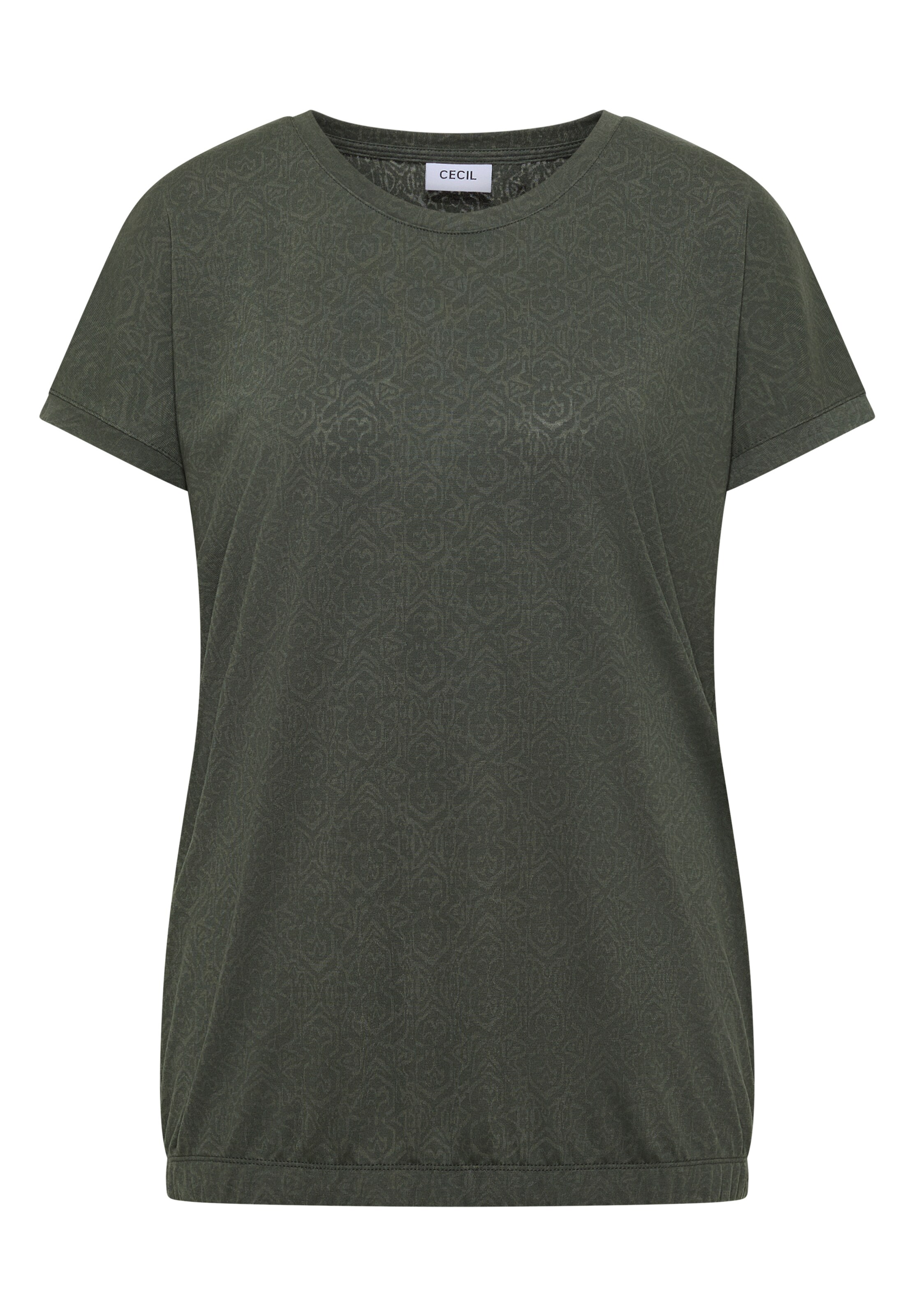 CECIL T-Shirt in Grün: Vorderseite