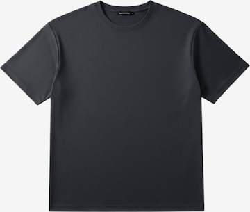 Kleidermafia Paita 'Loose Fit Basic T-shirt - Stormy Weather' värissä harmaa: etupuoli