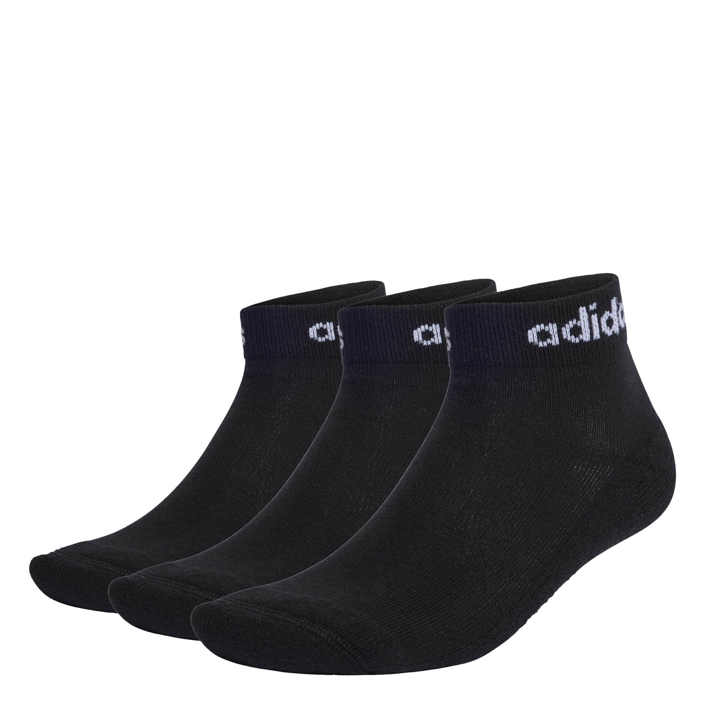 Calzino sportivo 'Think Linear' ADIDAS SPORTSWEAR di colore nero / bianco, Visualizzazione prodotti