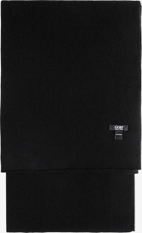 GOBI Cashmere Scarf 'Lightweight Cashmere Shawl' i svart: framsida