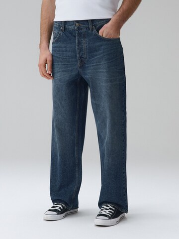 Next Baggy Jeans in Blau: Vorderseite