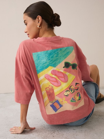 T-shirt Next en orange