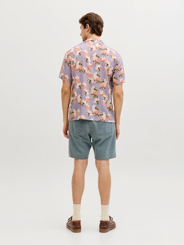 JJ Rebel Regular fit Skjorta 'JREBFRESH' i lila