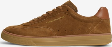 TOMMY HILFIGER Nizke superge | rjava barva: sprednja stran