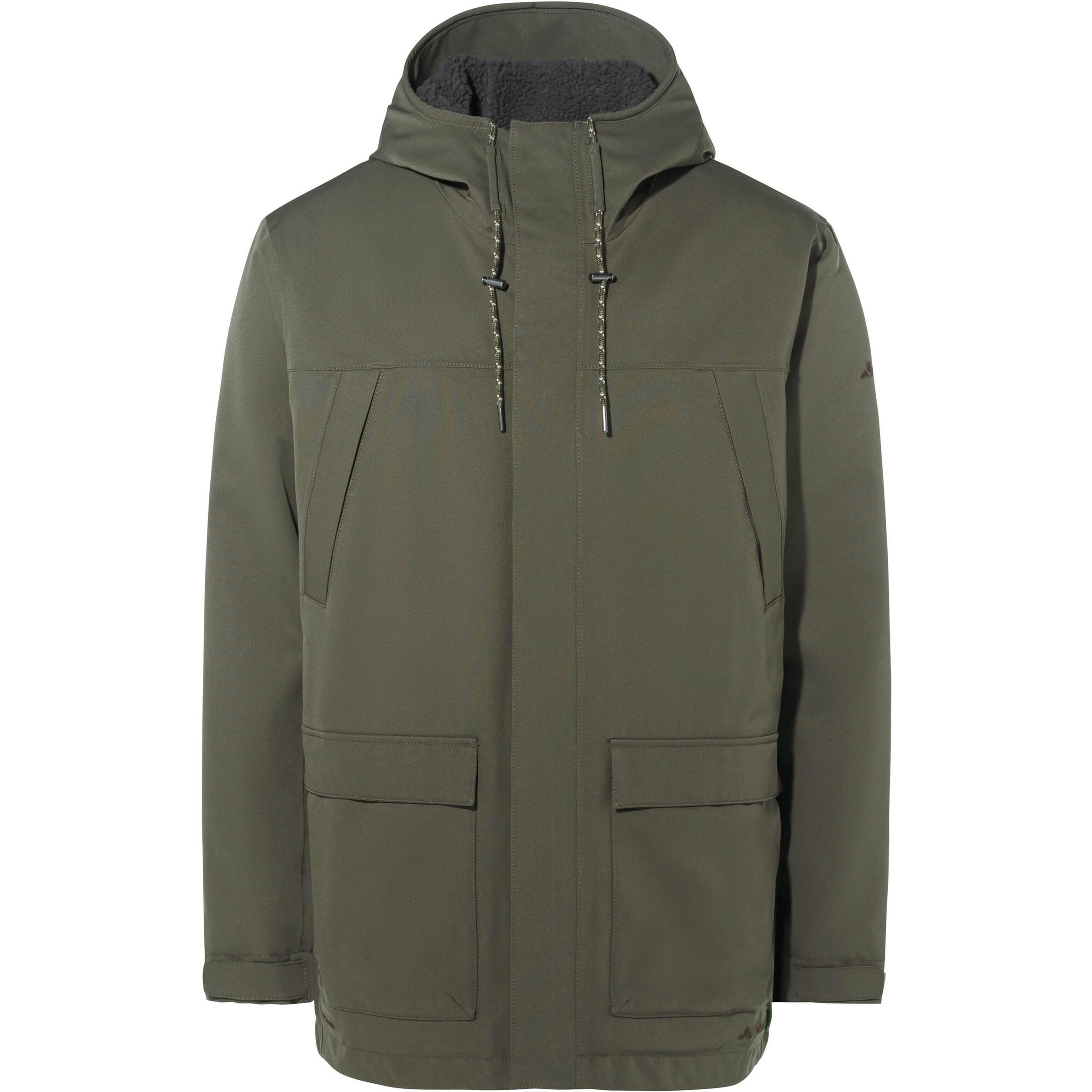VAUDE Between-seasons parka 'Manukau III' in Green: front
