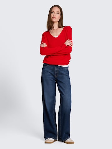 TOM TAILOR Sweater in Red