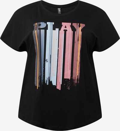 Only Play Curvy Sportshirt 'EVEN' in mischfarben / schwarz, Produktansicht
