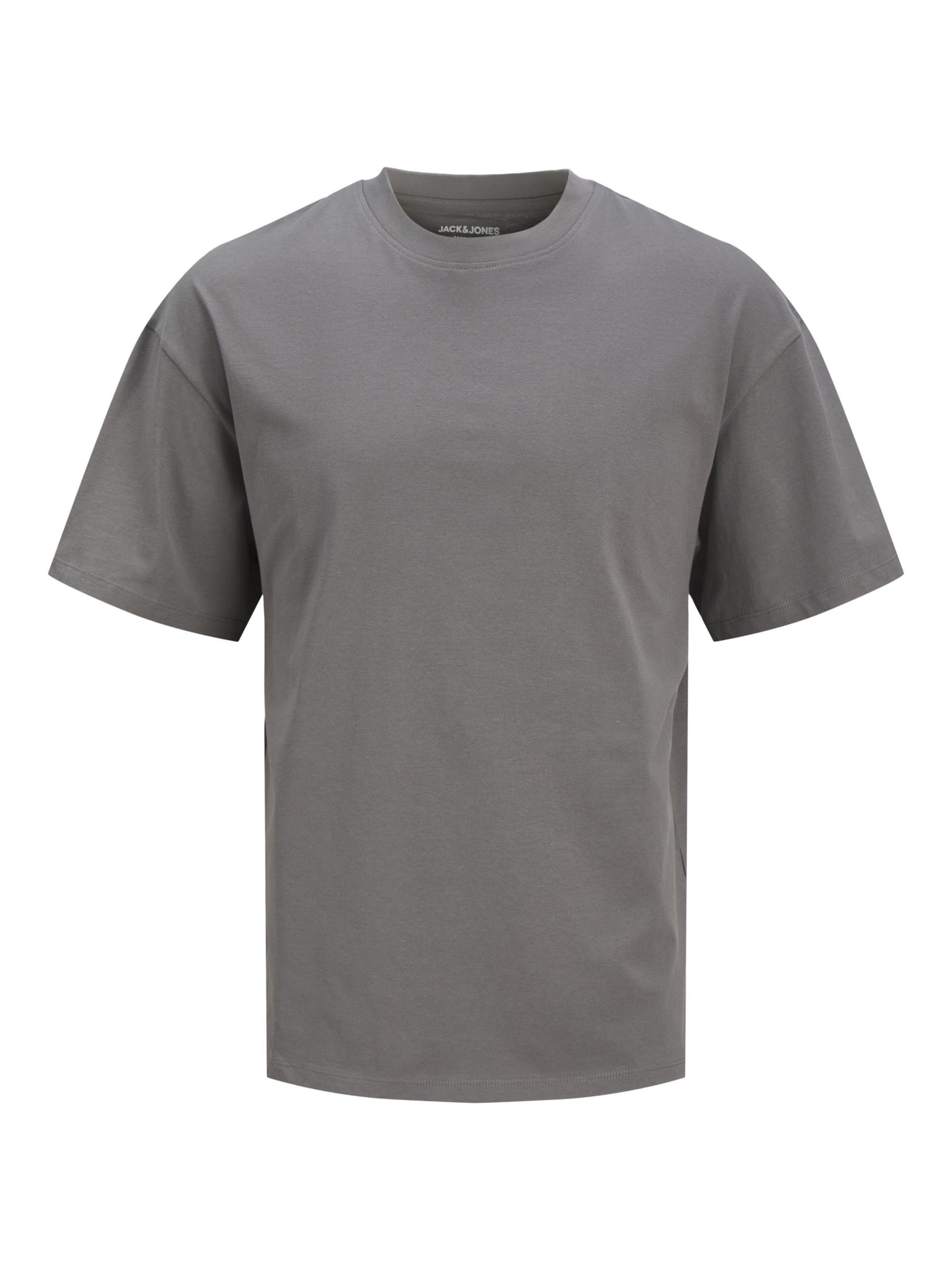 JACK & JONES Μπλουζάκι 'JJEBradley' σε γκρι: μπροστά