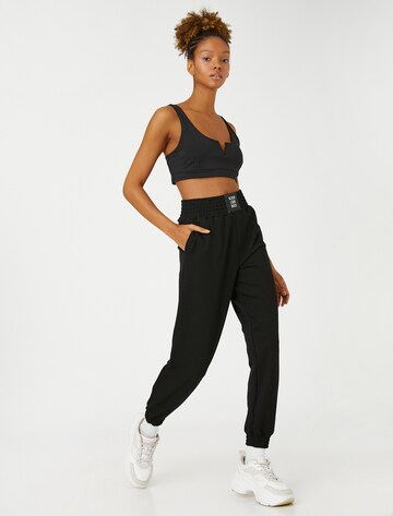 Koton Tapered Hose in Schwarz