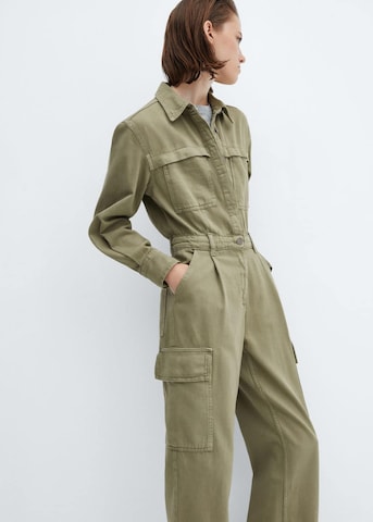 MANGO Jumpsuit 'Ivete' i grøn