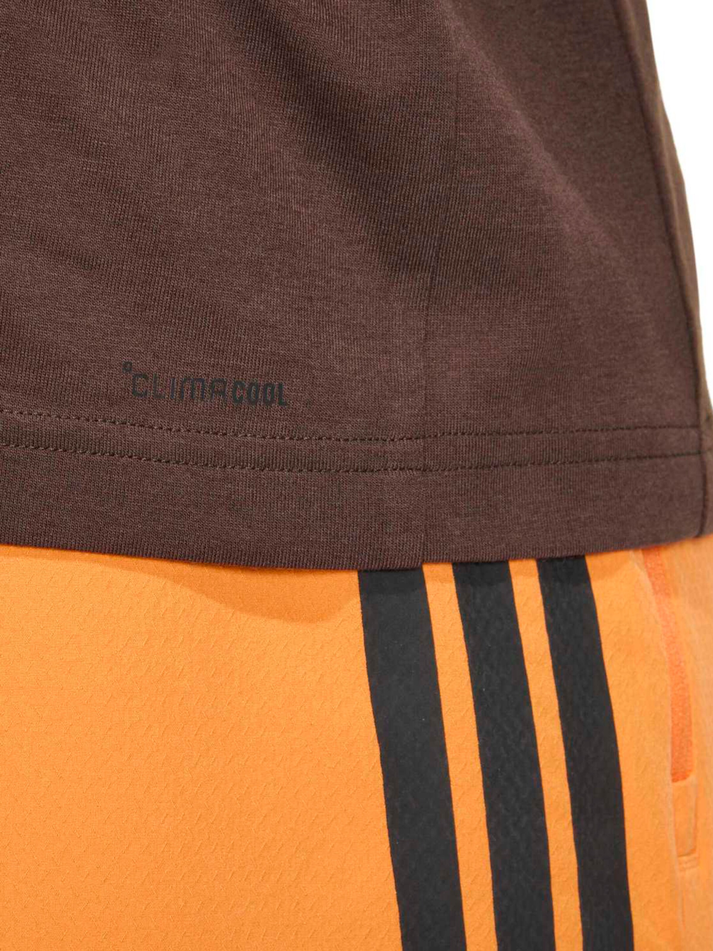 ruda ADIDAS PERFORMANCE Sportiniai marškinėliai 'WE'