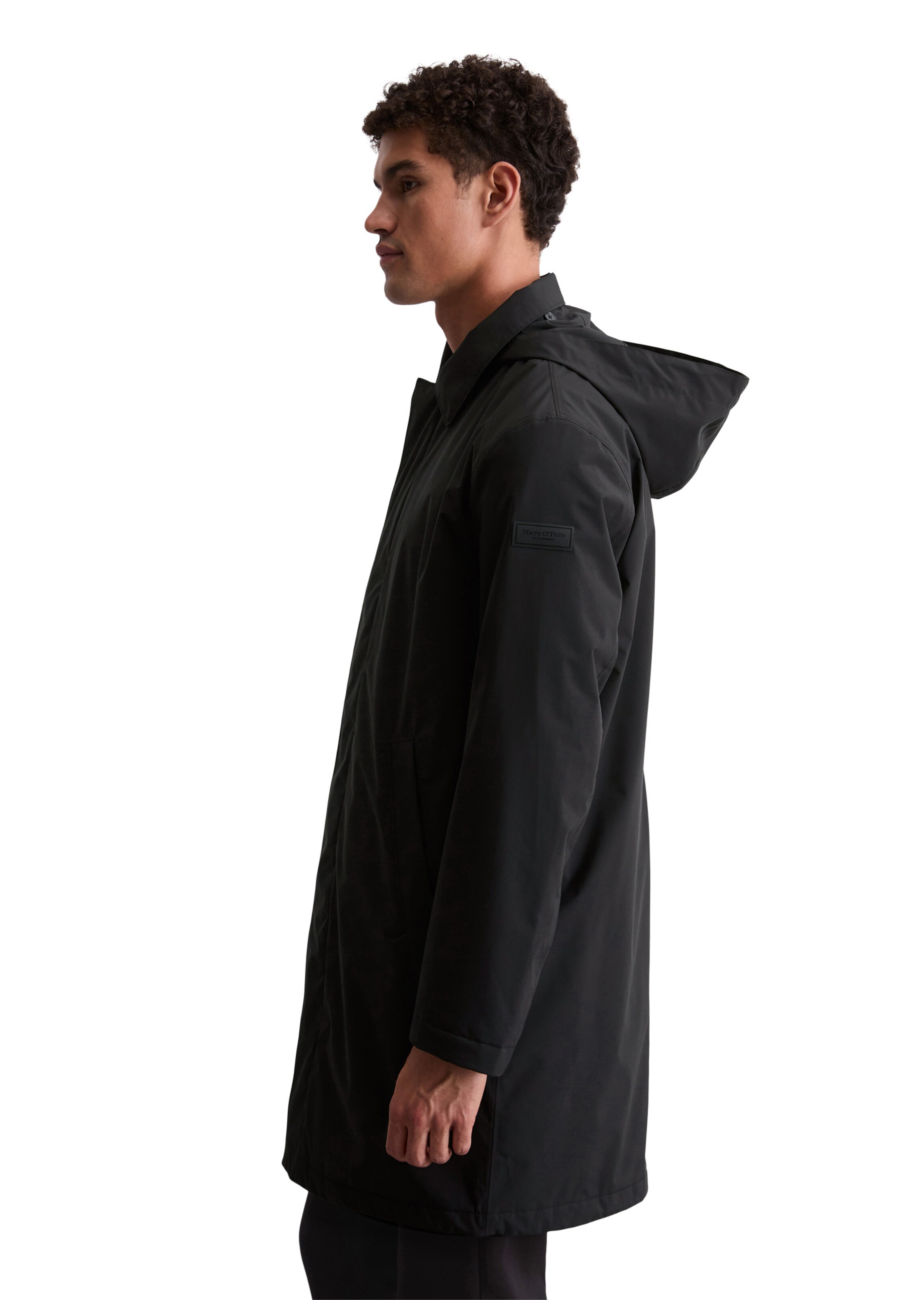 Marc O'Polo Mantel in Schwarz