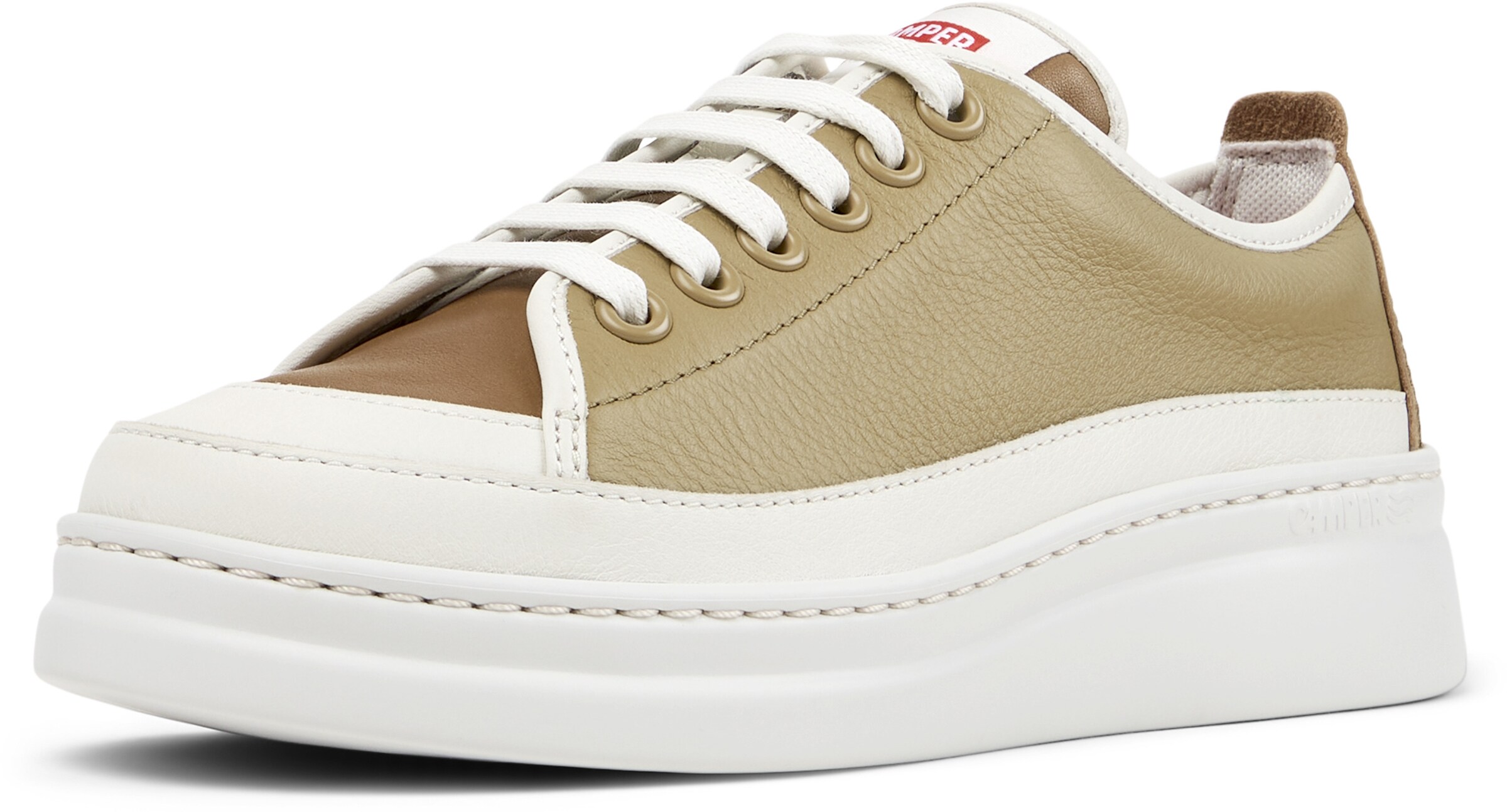 CAMPER - Sapatilhas baixas 'G3D Runner Up  Twins' em verde: frente
