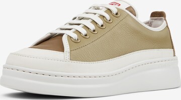 CAMPER - Sapatilhas baixas 'G3D Runner Up Twins' em verde: frente