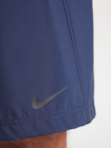 NIKE Szabványos Sportnadrágok 'FORM 9IN' - kék