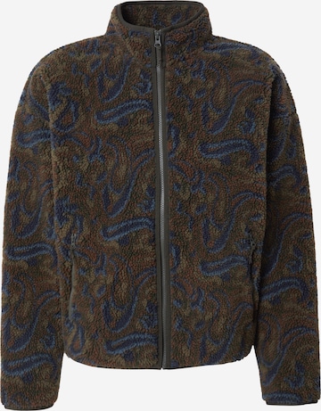 LEVI'S ® Fleece jacket 'Nolan' in Green: front