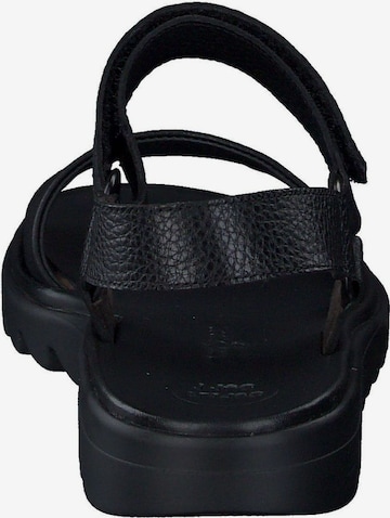 Paul Green Strap Sandals in Black