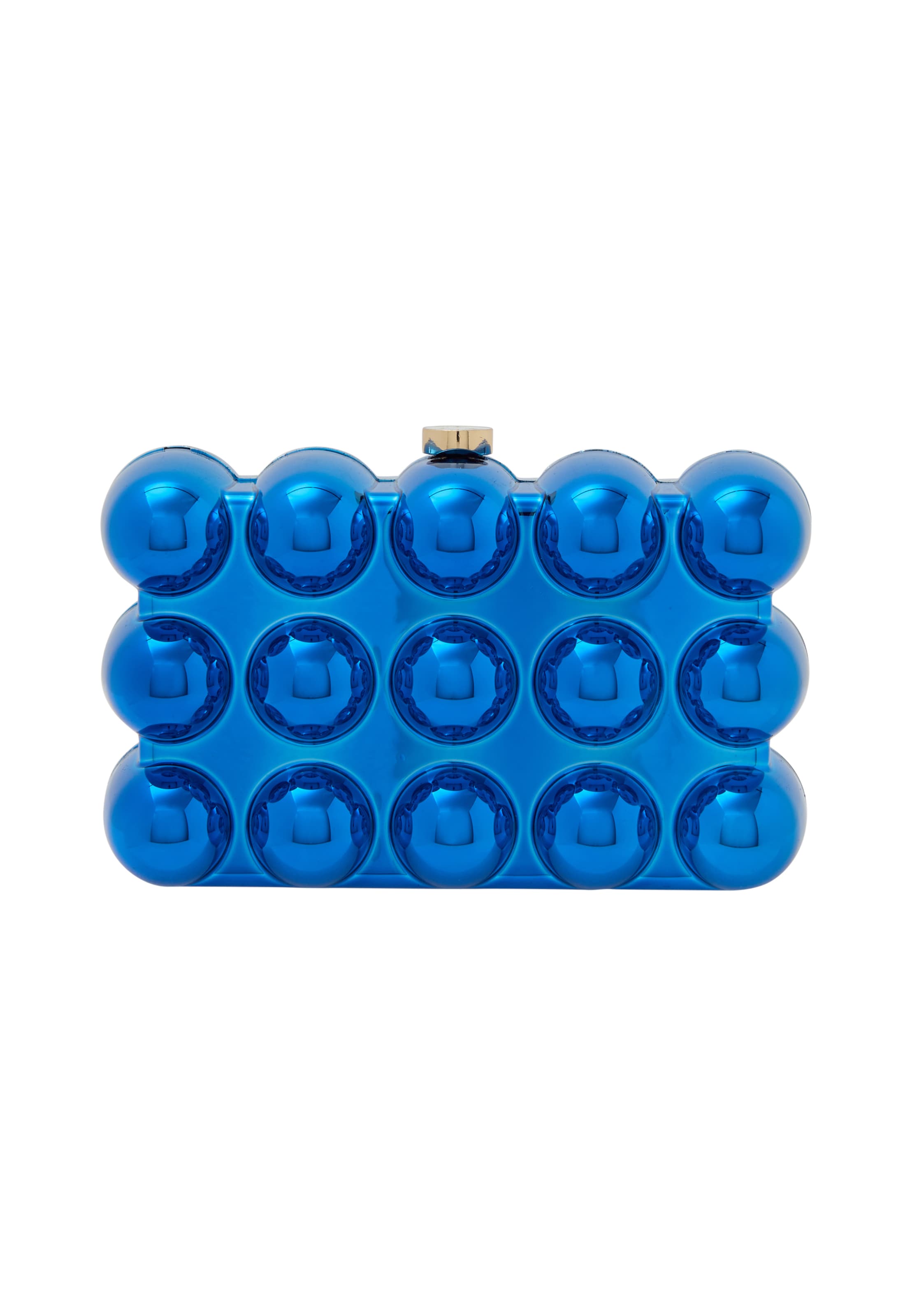 KRZY Клатч в Синий: спереди