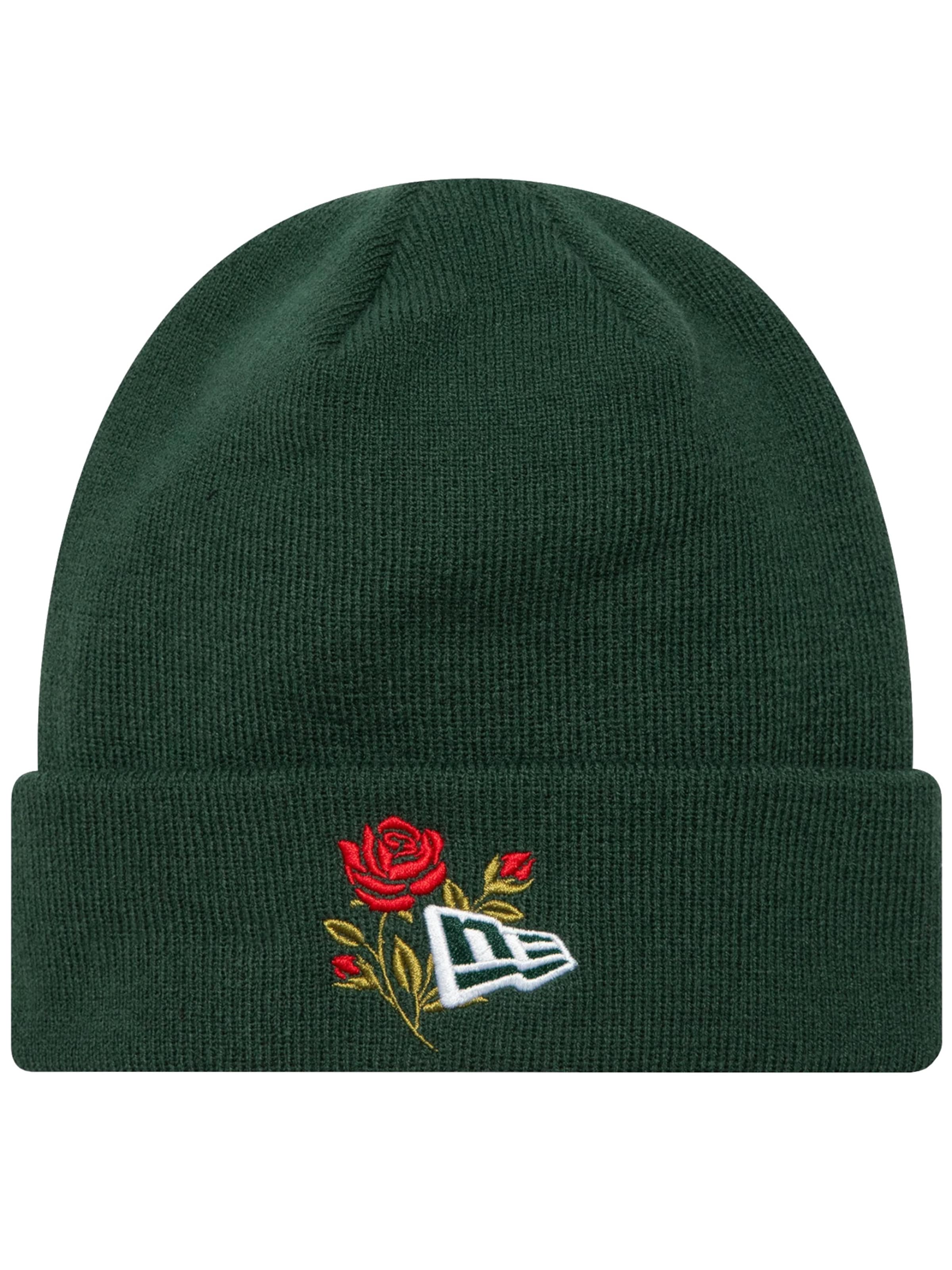 NEW ERA Beanie in Green: front