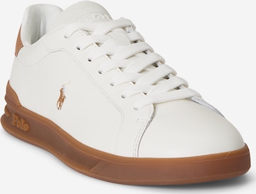 Sneaker bassa 'HRT CT II' di Polo Ralph Lauren in bianco: frontale
