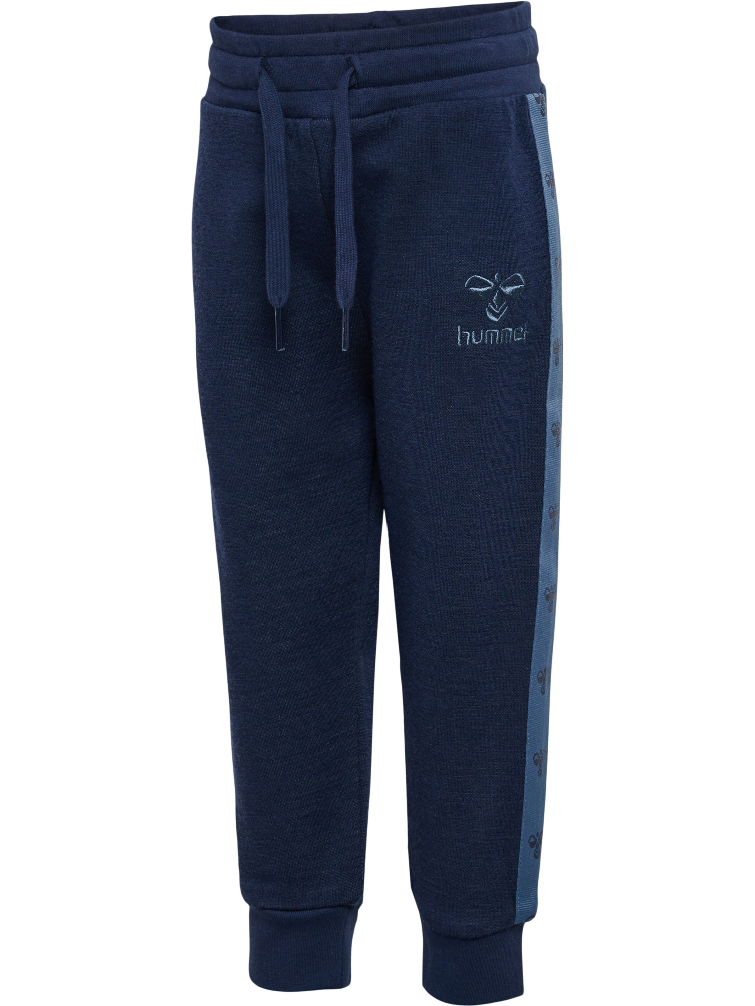 Hummel Tapered Sportbroek 'WULBA' in Blauw