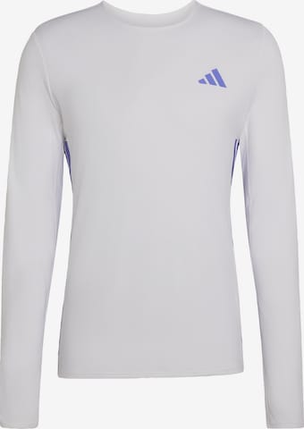 Tricou funcțional 'Adizero' de la ADIDAS PERFORMANCE pe alb: față