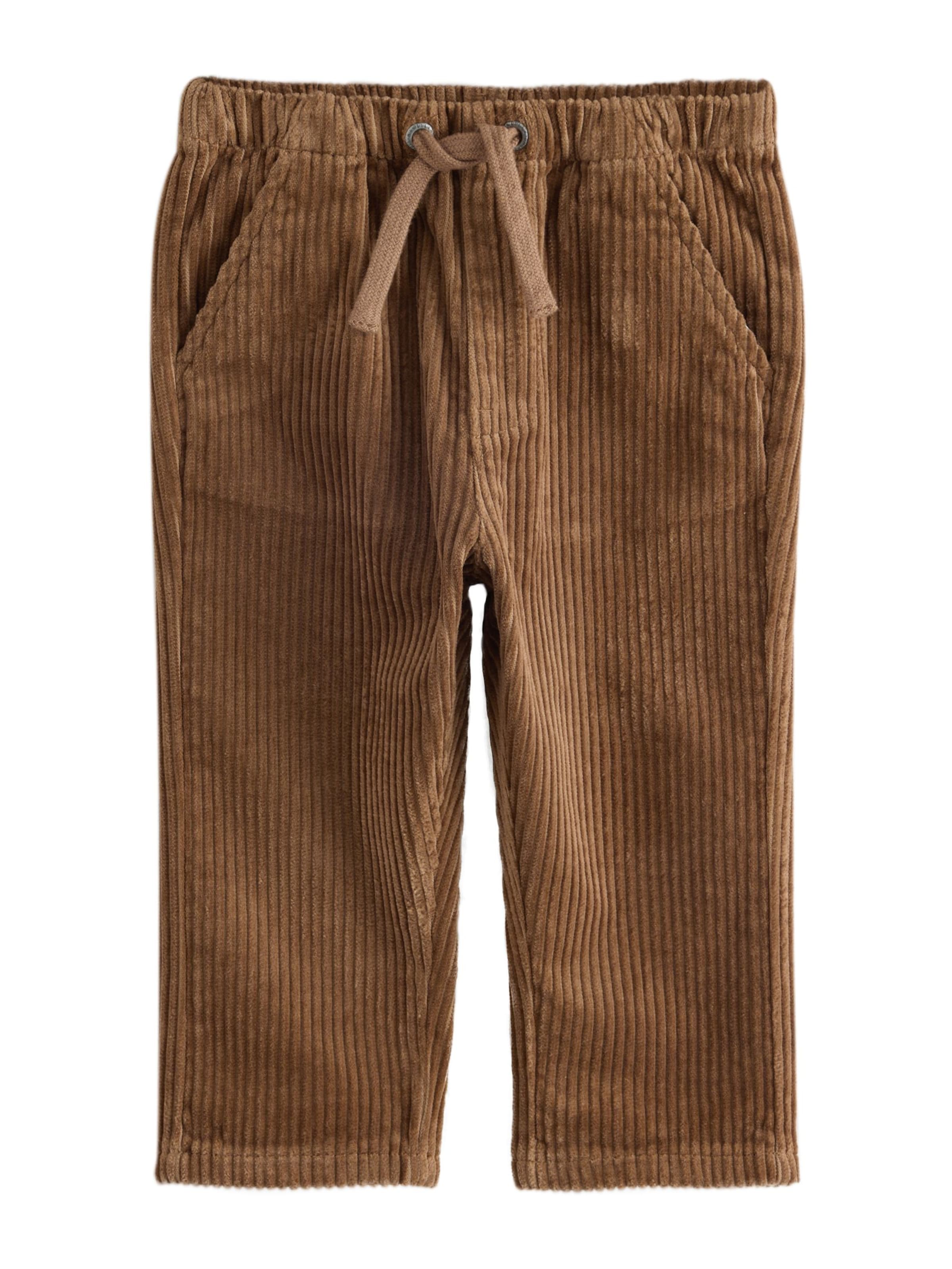 Regular Pantalon Next en marron : devant