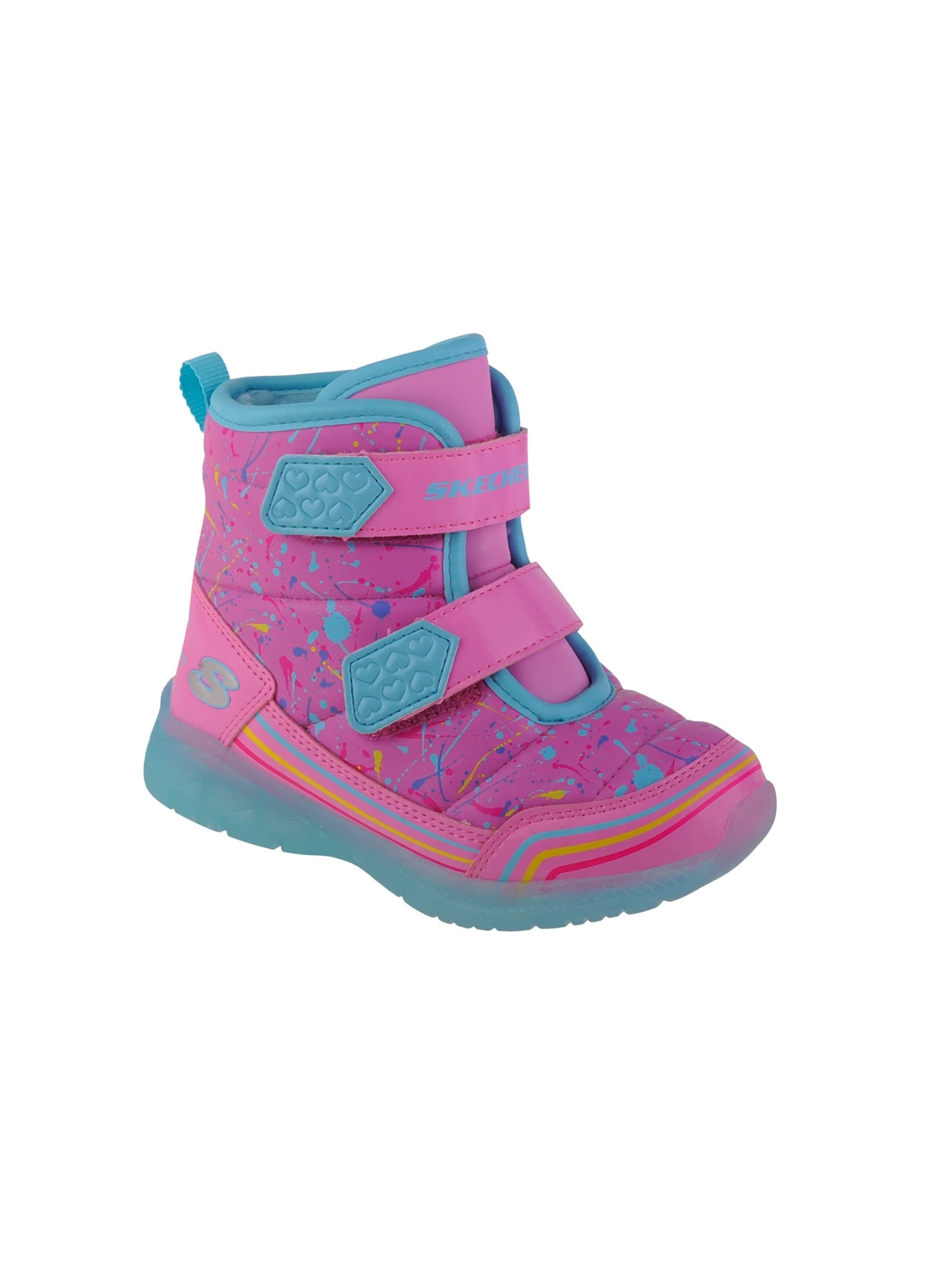 SKECHERS Boot 'Skechers Illumi-Brights - Power Paint' in Pink: front